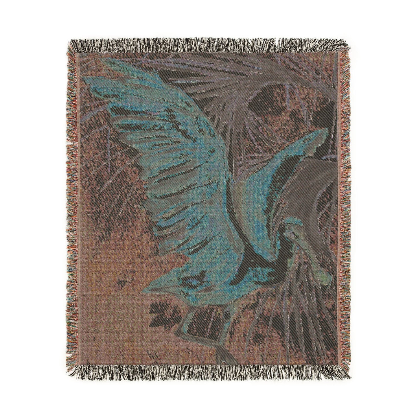 Love Bird Woven Blanket