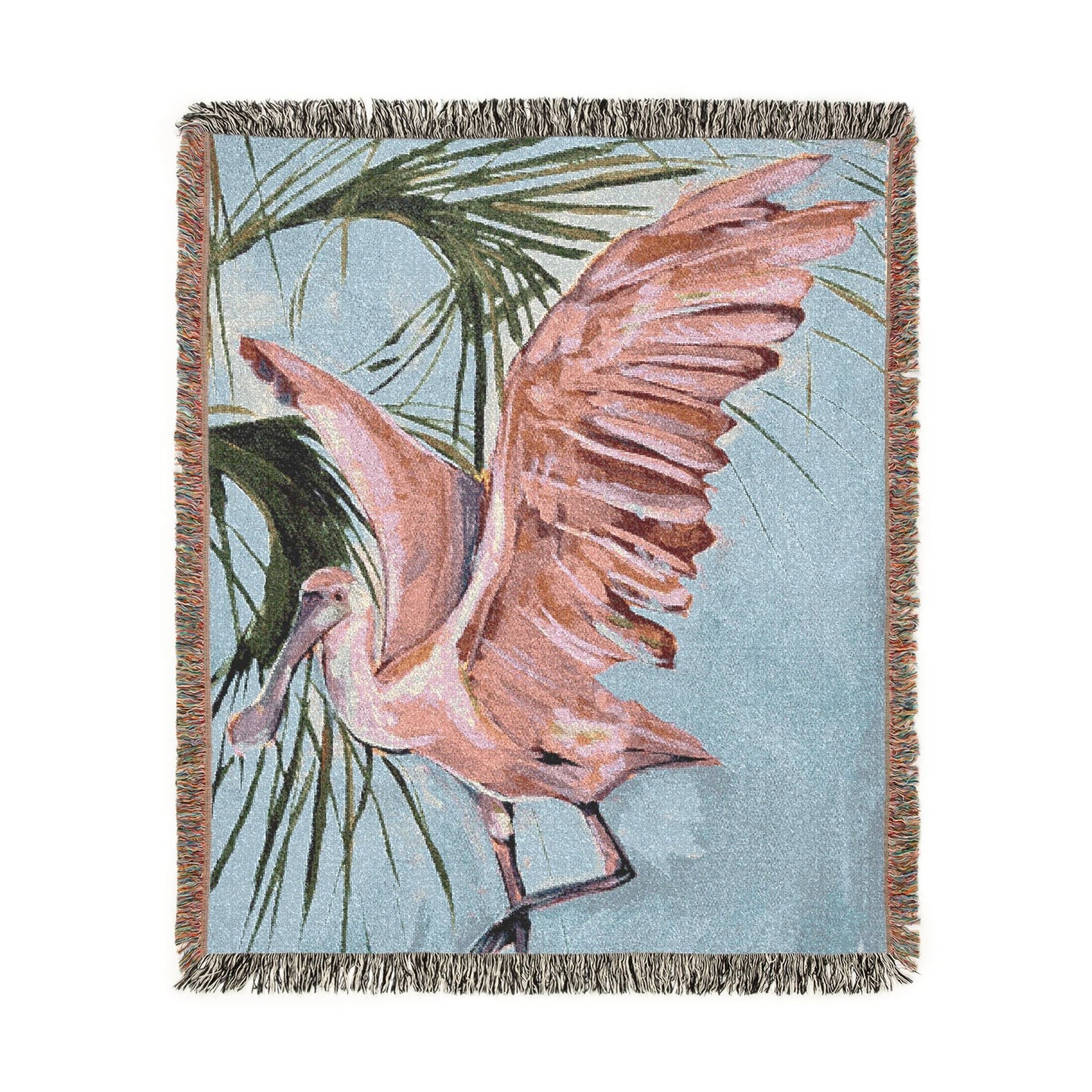 Love Bird Woven Blanket